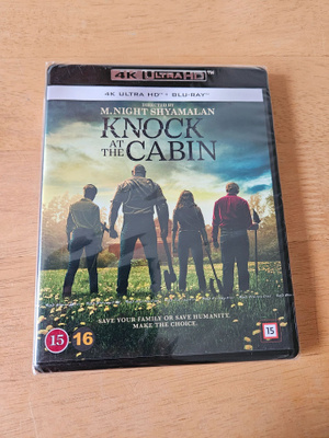 Knock at the Cabin (4K Ultra HD + Blu-ray, uusi)