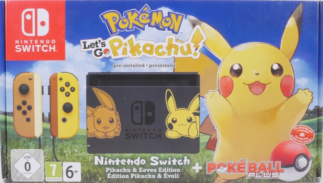 Nintendo Switch Console (Let's Go Pikachu & Eeve