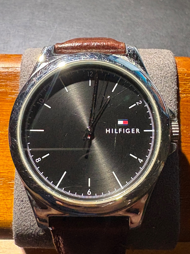 Tommy Hilfiger TH.484 minimalistinen rannekello nahkaranneke