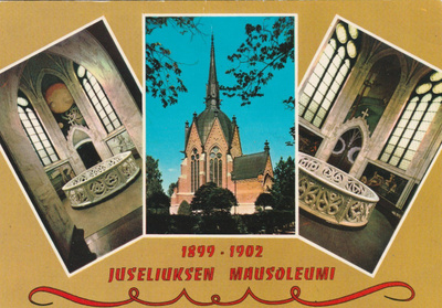 KIRKKOKORTTI - PORI - JUSELIUKSEN MAUSOLEUMI - 7
