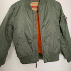 ALPHA INDUSTRIES BOMBER TAKKI KOKO XS - pikkukuva 1
