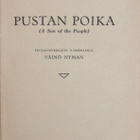 Paronitar Orczy: Pustan poika, Gummerus 1921. 334 s. - pikkukuva 4