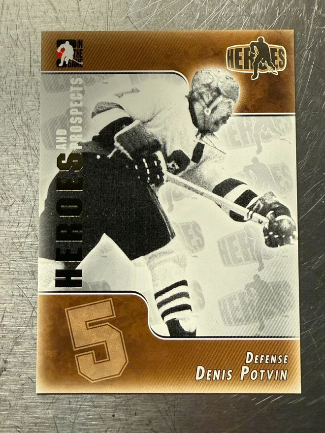 2004-05 ITG Heroes and Prospects #141 Denis Potvin