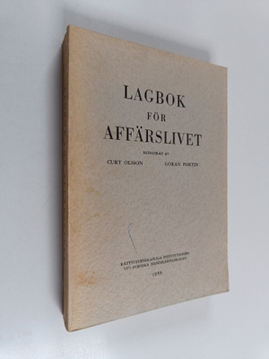 Curt Olsson : Lagbok för affärslivet