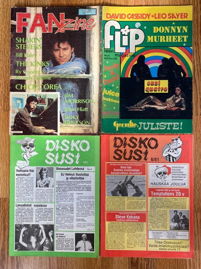 Diskosusi x 2, Fanzine ja Flip lehdet