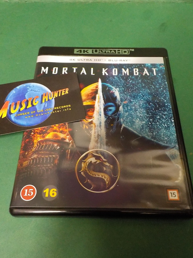 MORTAL KOMBAT UUSI 4K ULTRA HD + BLU-RAY (W)