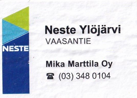 Ylöjärvi , Mika Marttila  Oy, Neste 4/8