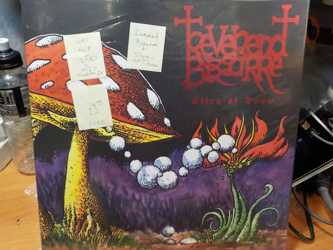 REVEREND BIZARRE - SLICE OF DOOM UUSI 4LP+DVD+CD BOKSI