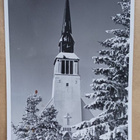 Kemijärvi, Kemijärven kirkko, talvikuva, k-k. 1960 - pikkukuva 1