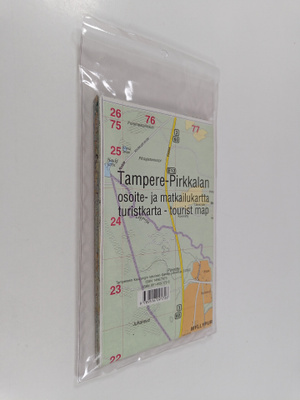 Tampere-Pirkkalan osoite- ja matkailukartta