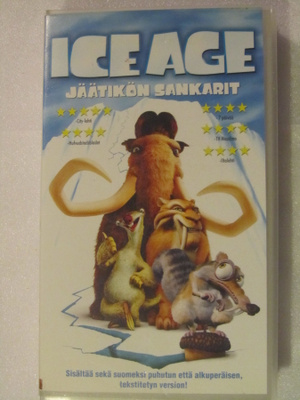 Ice Age • Jäätikön sankarit VHS