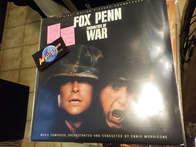 ENNIO MORRICONE - CASUALTIES OF WAR M-/M- LP