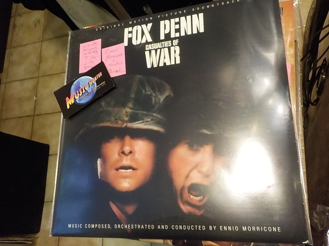 ENNIO MORRICONE - CASUALTIES OF WAR M-/M- LP