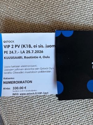 VIP 2 PV Qstock 2026