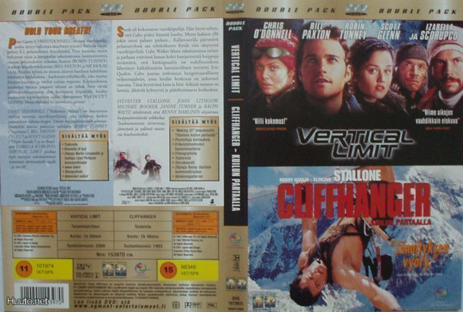 Vertical Limit & Cliffhanger  -  (2 DVD)