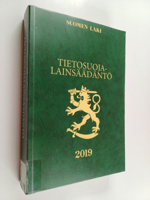 Tietosuojalainsäädäntö 2019