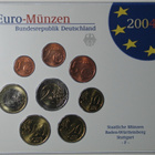 BU- setti Saksa 1c - 2euro 2004 rahapaja "F" Stuttgart - pikkukuva 3