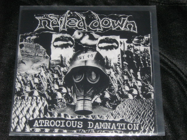 NAILED DOWN atrocious damnation 10"LP -1996- ..ecocentric...