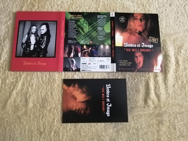UMBRA ET IMAGO - Die Welt Brennt DVD/CD
