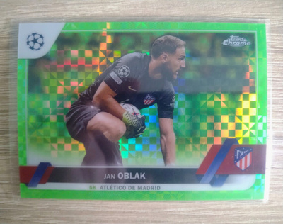 Jan Oblak numeroitu 156/399
