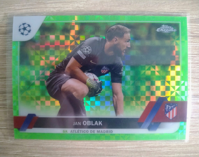 Jan Oblak numeroitu 156/399