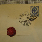 Vanha kirje Åboon 4.1.1910 sinetillä. - pikkukuva 2