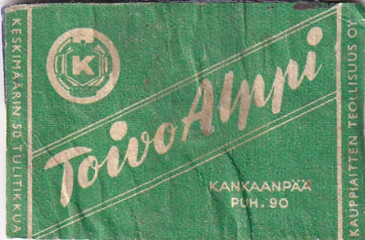 Kankaanpää. Toivo Alppi     b582
