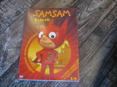 SamSam 1-4 Boksi (DVD) *uusi*