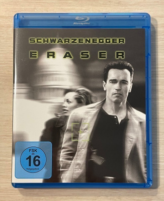 Eraser - suojelija (1996) Arnold Schwarzenegger (UUSI)
