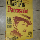 Charles Chaplin: Parrasvalot - elokuvajuliste (1980-luku) - pikkukuva 1