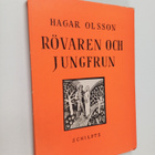 Hagar Olsson : Rövaren och jungfrun : skådespel - pikkukuva 1