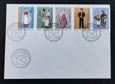1972 FDC Kansanpuvut