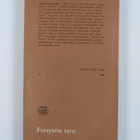 John Galsworthy : Forsytein taru 1 - pikkukuva 2