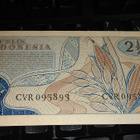 Indonesia 2½ Rupiah 1961 P79 UNC- - pikkukuva 2