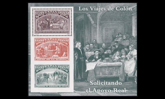 Espanja 3066BL45 ** Amerikan löytäminen 500v (1992)