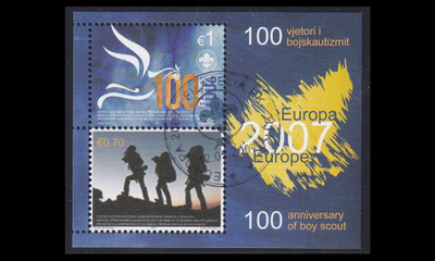 Kosovo 68-9BL6 o Europa partio (2007)