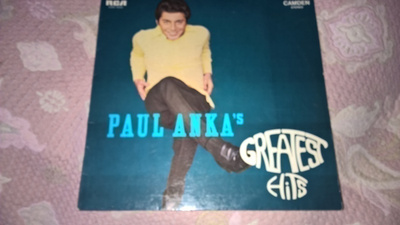 Hyväkuntoinen Paul Ankan LP-levy