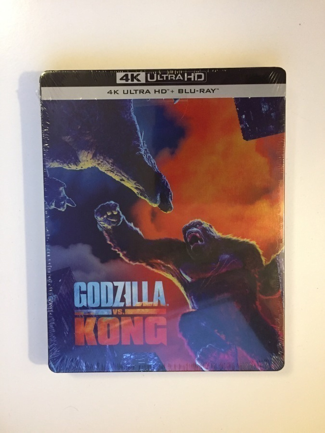 Godzilla vs Kong - Limited Steelbook (4K Ultra HD) UUSI