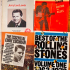 NUOTTIKIRJOJA 4 x: Berry, Cochran, Lewis, The Rolling Stones - pikkukuva 1