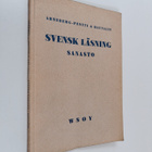 Helmi Arneberg-Pentti : Svensk läsning : sanasto - pikkukuva 1
