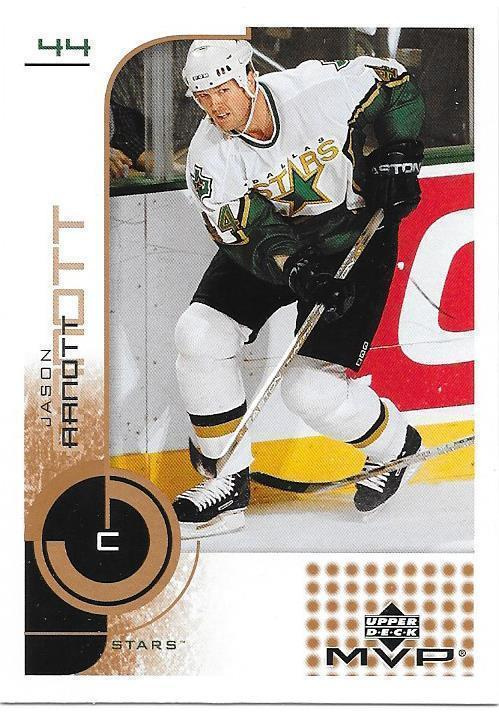 2002-03 Upper Deck MVP #62 Jason Arnott Dallas Stars