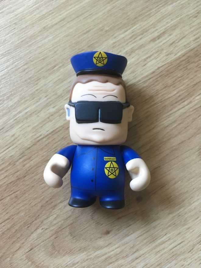 Kidrobot South Park Officer Barbrady figuuri 3"