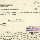 FIRMAKORTTI LUNASTUS OULU N KAUPUNGIN SOSIAALILAUTAKUNTA - pikkukuva 2