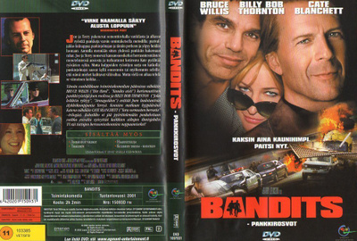 Bandits (69 302) k -FI- suomik. DVD bruce willis 2001