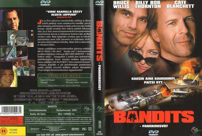 Bandits	(69 302)	k	-FI-	suomik.	DVD		bruce willis	2001
