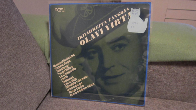 Olavi Virta LP 1970 Rytmi RILP 7066 Ikivihreitä tangoja