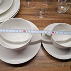 Arabia valkoinen 24 h astiat + Villeroy & Boch viinilasit - pikkukuva 2