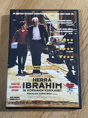 HERRA IBRAHIM JA KORAANIN KUKKASET - DVD + KIRJA