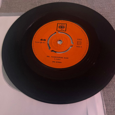 THE BYRDS: Mr. Tambourine Man * I Know …. * NOR1965