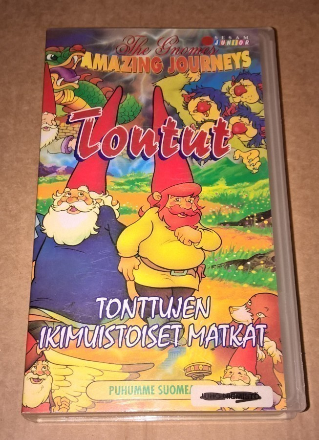 TONTUT TONTTUJEN IKIMUISTOISET MATKAT VHS  CVF 4349 JUNIOR